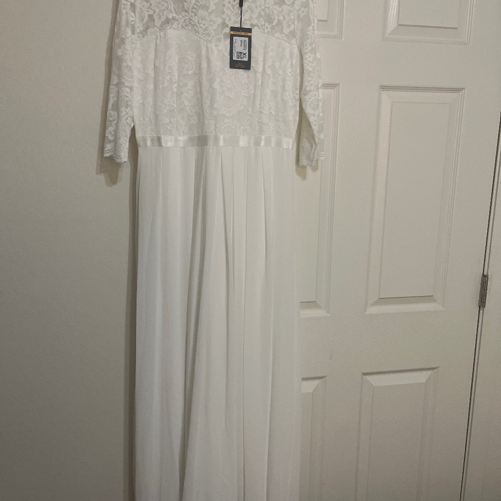White dress brand new with tags